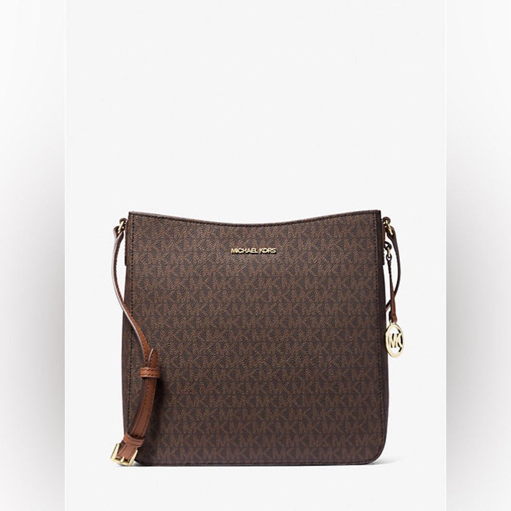 MICHAEL KORS Jet Set Travel Large Logo Messenger Bag